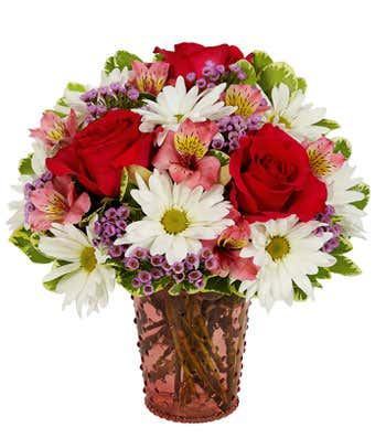 Mixed Floral Hobnob Bouquet